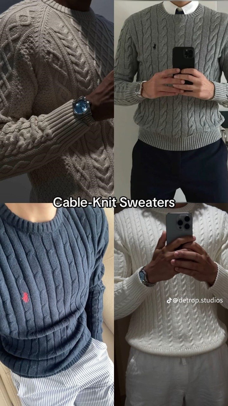 Cable-Knit Sweaters: Timeless Style & Comfort