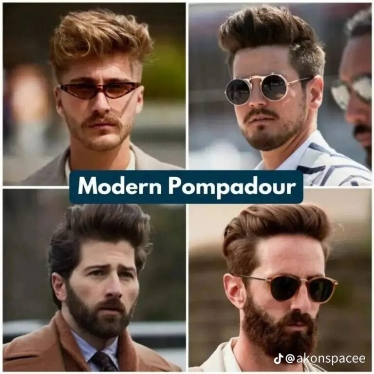 Modern Pompadour: A Bold Statement of Style