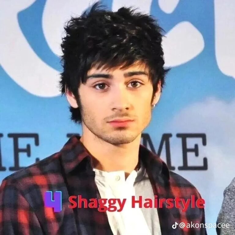 Effortless and Cool: The Shaggy Hairstyle