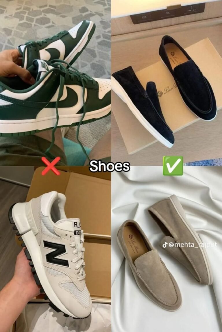 Shoes for casual wear versus. Elevated