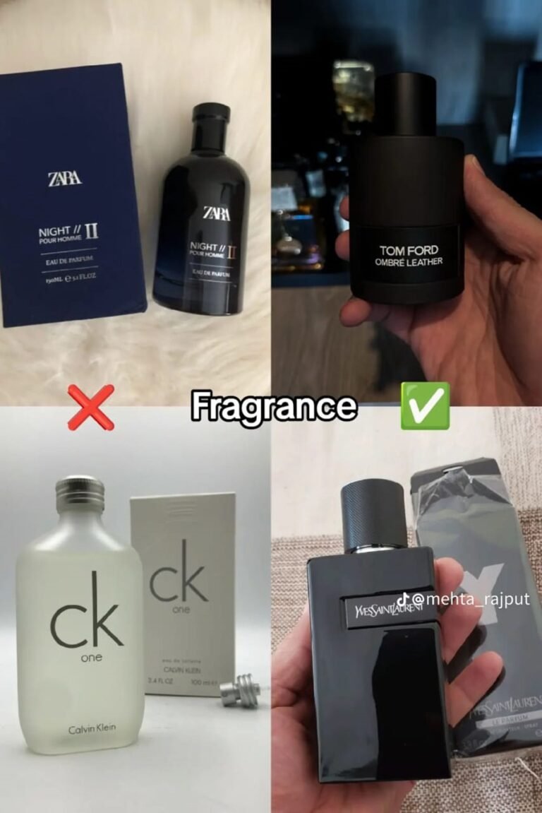 Fragrance Options Luxury and. Budget